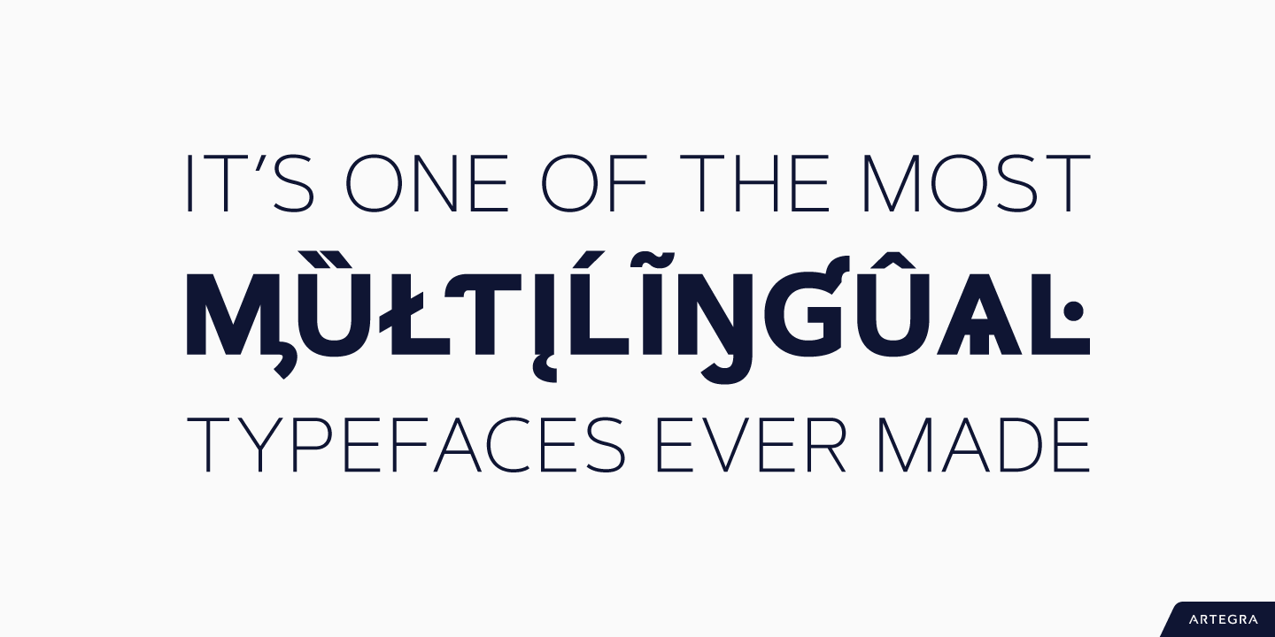 Artegra Sans Extended Alt